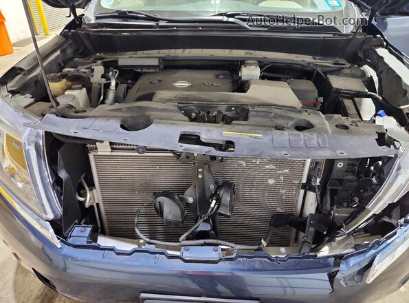 5N1AR2MM8GC604287 2016 NISSAN PATHFINDER Синий Вид подкапотного пространства