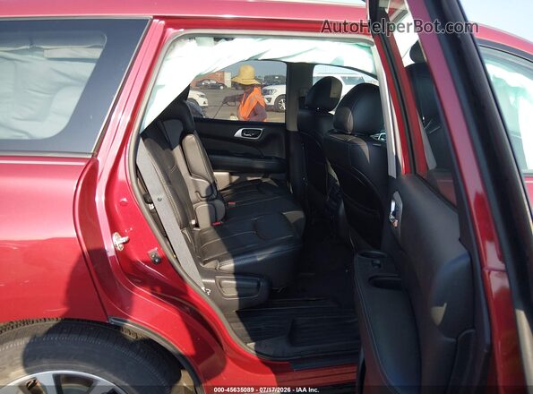 5N1AR2MM8GC624121 2016 NISSAN PATHFINDER Red VIN կոդի պիտակի տեսք