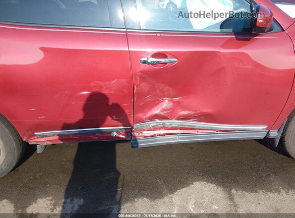 5N1AR2MM8GC624121 2016 NISSAN PATHFINDER Red Դիմացի տեսք