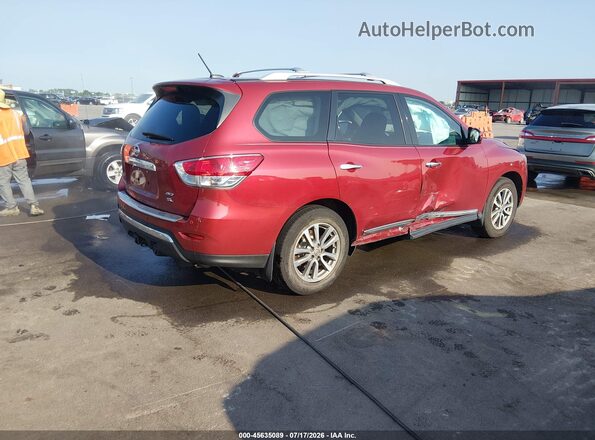 5N1AR2MM8GC624121 2016 NISSAN PATHFINDER Red Հետևի աջ