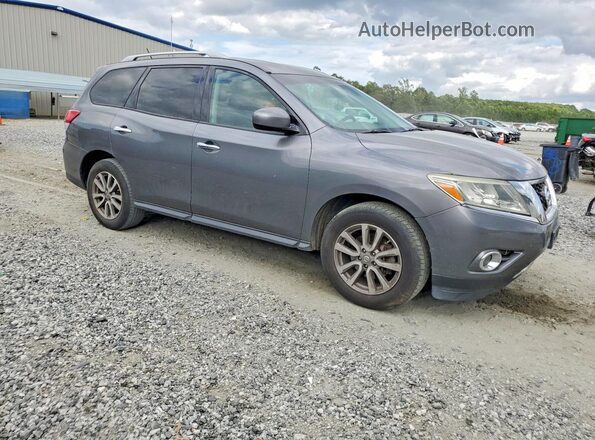 5N1AR2MM8GC627603 2016 NISSAN PATHFINDER Gray Delantero derecho