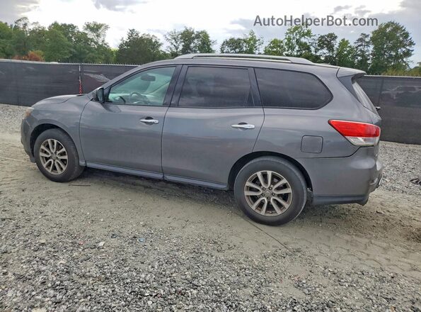 5N1AR2MM8GC627603 2016 NISSAN PATHFINDER Gray Trasero izquierdo
