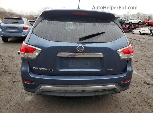 5N1AR2MM8GC648211 2016 NISSAN PATHFINDER Blue უკანა ხედი