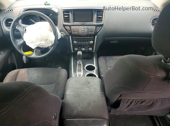 5N1AR2MM9GC604797 2016 NISSAN PATHFINDER Gray Widok deski rozdzielczej