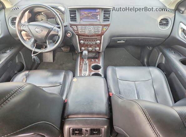 5N1AR2MM9GC636794 2016 NISSAN PATHFINDER Серый Вид панели приборов