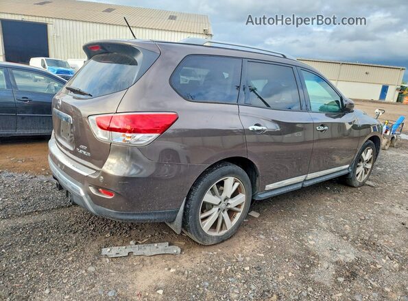 5N1AR2MM9GC636794 2016 NISSAN PATHFINDER Серый Задняя правая четверть
