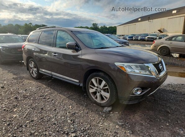 5N1AR2MM9GC636794 2016 NISSAN PATHFINDER Серый Передняя правая четверть