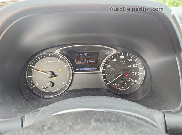5N1AR2MM9GC636794 2016 NISSAN PATHFINDER Серый Вид щитка приборов