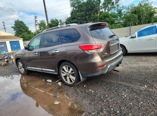 5N1AR2MM9GC636794 2016 NISSAN PATHFINDER Серый Задняя левая четверть