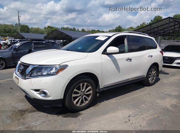 5N1AR2MM9GC660562 2016 NISSAN PATHFINDER White Передня ліва чверть