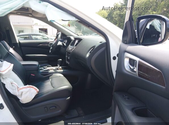 5N1AR2MM9GC660562 2016 NISSAN PATHFINDER White Вид салону спереду