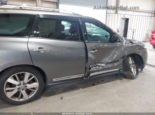 5N1AR2MM9GC665762 2016 NISSAN PATHFINDER Gray Widok z przodu