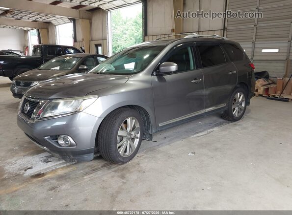 5N1AR2MM9GC665762 2016 NISSAN PATHFINDER Gray Przód lewy
