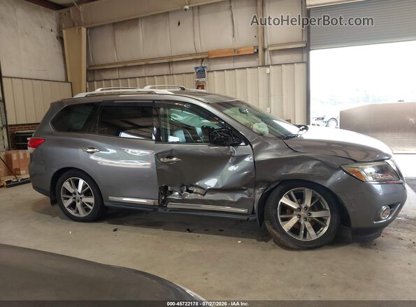 5N1AR2MM9GC665762 2016 NISSAN PATHFINDER Gray Widok wnętrza 360 stopni
