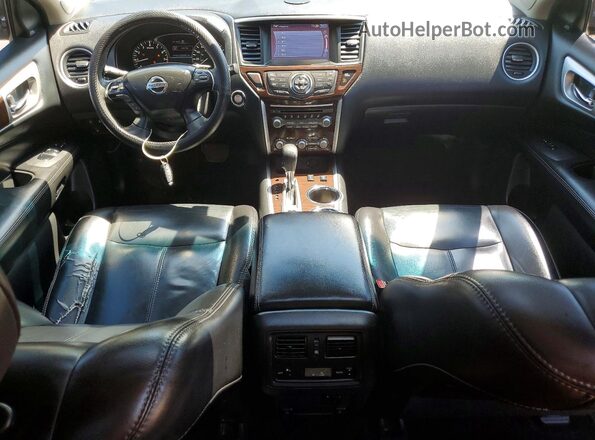 5N1AR2MM9GC671206 2016 NISSAN PATHFINDER Black Вид панелі приладів