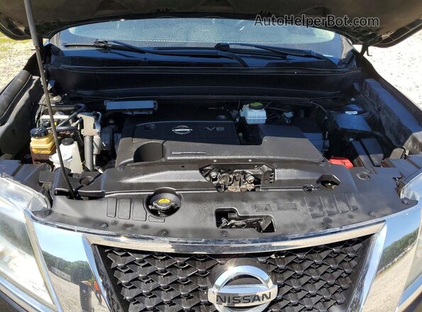5N1AR2MM9GC671206 2016 NISSAN PATHFINDER Black Вид підкапотного простору