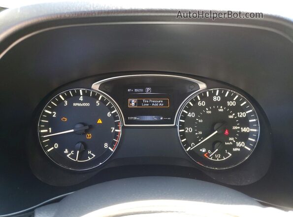 5N1AR2MM9GC671206 2016 NISSAN PATHFINDER Black Вид щитка приладів