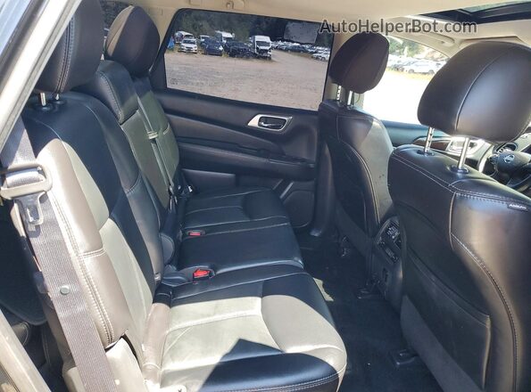 5N1AR2MM9GC671206 2016 NISSAN PATHFINDER Black Вид задньої частини салону