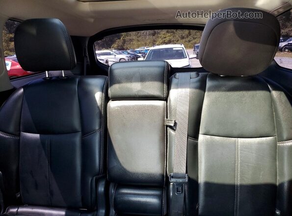 5N1AR2MM9GC671206 2016 NISSAN PATHFINDER Black Вид задніх сидінь