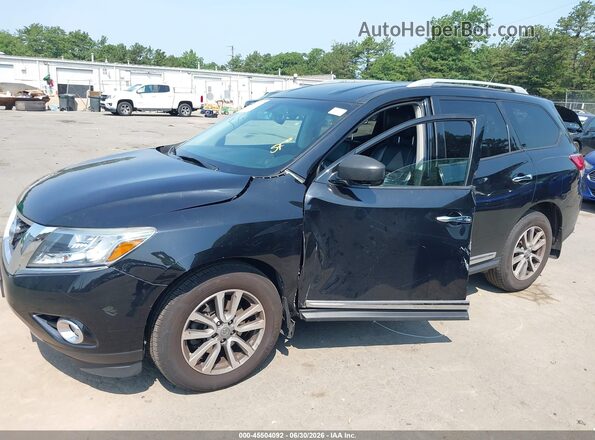 5N1AR2MMXGC612469 2016 NISSAN PATHFINDER Black Widok z przodu