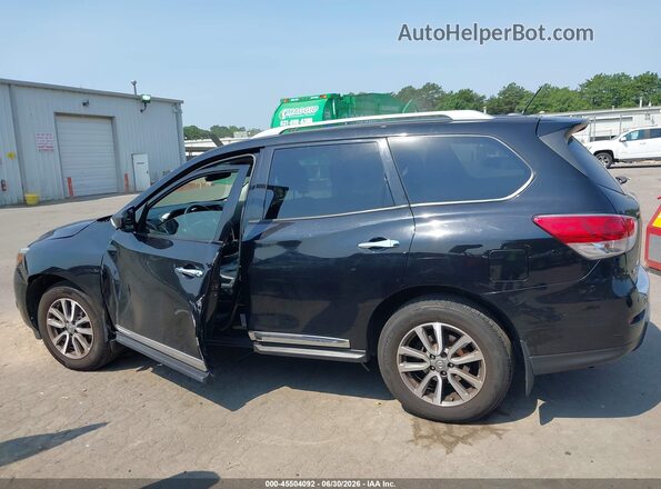 5N1AR2MMXGC612469 2016 NISSAN PATHFINDER Black Widok wnętrza 360 stopni