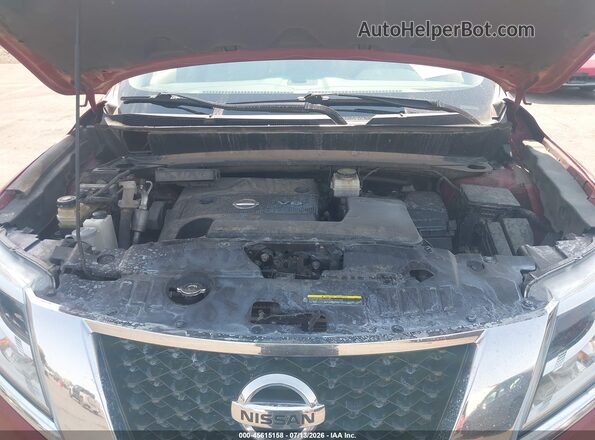 5N1AR2MMXGC617431 2016 NISSAN PATHFINDER Red უკანა ხედი