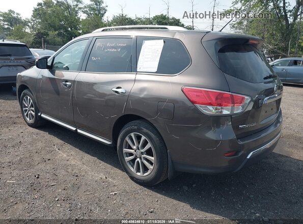 5N1AR2MMXGC641552 2016 NISSAN PATHFINDER Brown Հետևի ձախ