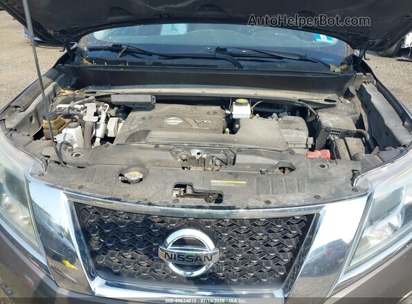 5N1AR2MMXGC641552 2016 NISSAN PATHFINDER Brown Հետևի տեսք