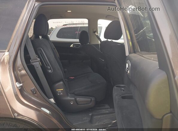 5N1AR2MMXGC641552 2016 NISSAN PATHFINDER Brown VIN կոդի պիտակի տեսք