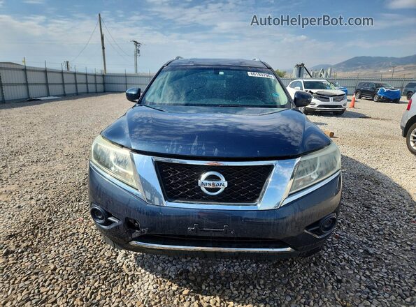 5N1AR2MMXGC641907 2016 NISSAN PATHFINDER Blue Vista frontal