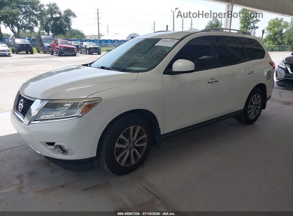 5N1AR2MN0GC637230 2016 NISSAN PATHFINDER White Передня ліва чверть