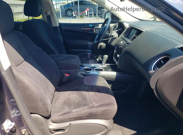 5N1AR2MN0GC641889 2016 NISSAN PATHFINDER Blue Widok wnętrza z przodu
