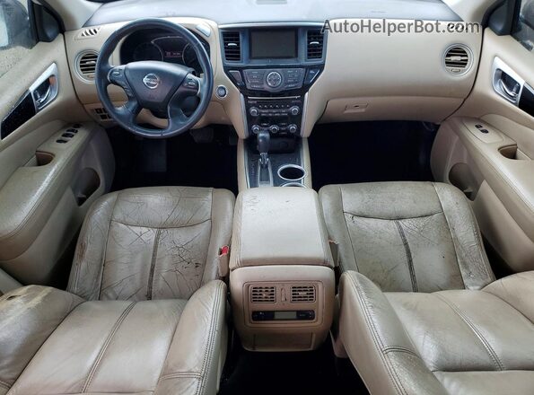 5N1AR2MN0GC664119 2016 NISSAN PATHFINDER White Առջևի վահանակի տեսք