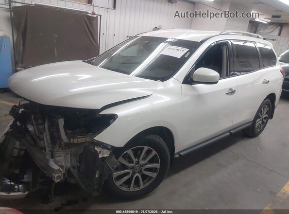 5N1AR2MN1GC612739 2016 NISSAN PATHFINDER White Передня ліва чверть