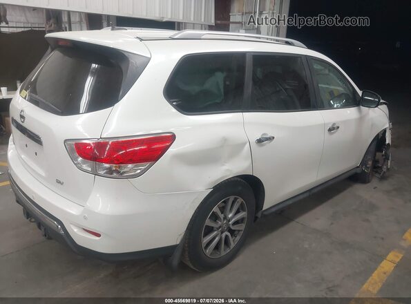 5N1AR2MN1GC612739 2016 NISSAN PATHFINDER White Задня права чверть