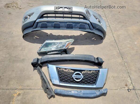 5N1AR2MN1GC617570 2016 NISSAN PATHFINDER Silver VIN կոդի պիտակի տեսք