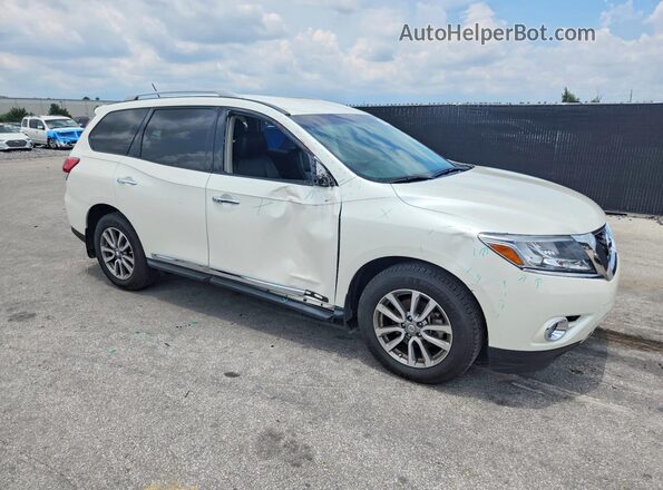 5N1AR2MN1GC641948 2016 NISSAN PATHFINDER Белый Передняя правая четверть