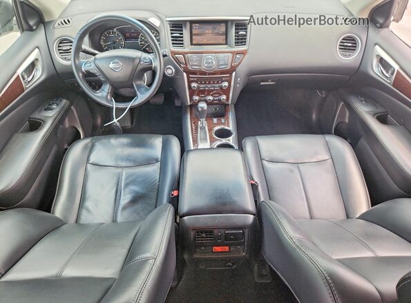5N1AR2MN1GC641948 2016 NISSAN PATHFINDER Белый Вид панели приборов