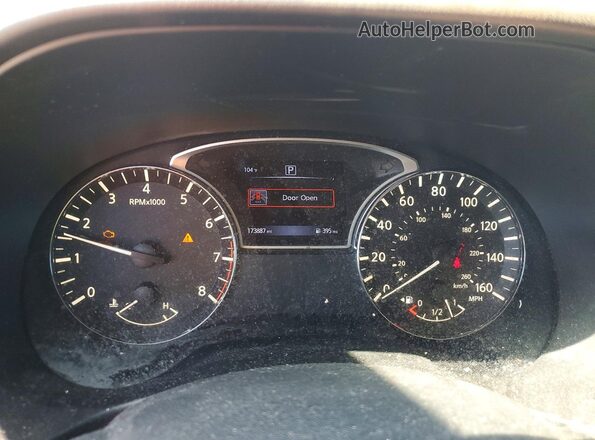 5N1AR2MN2GC644647 2016 NISSAN PATHFINDER Gray Вид щитка приладів