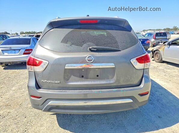 5N1AR2MN2GC644647 2016 NISSAN PATHFINDER Gray Вид ззаду