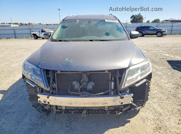 5N1AR2MN2GC644647 2016 NISSAN PATHFINDER Gray Вид спереду