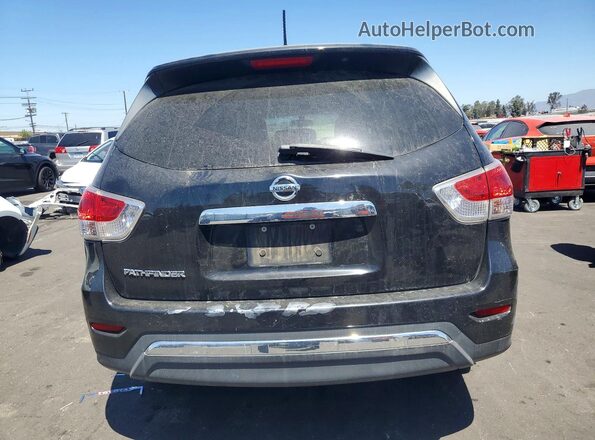 5N1AR2MN3GC660288 2016 NISSAN PATHFINDER Black Вид ззаду