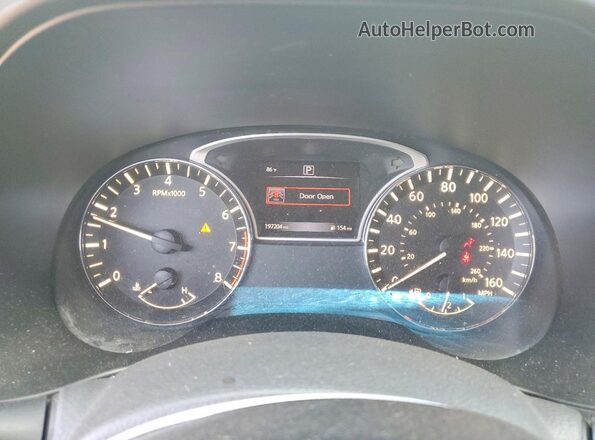 5N1AR2MN3GC660288 2016 NISSAN PATHFINDER Black Вид щитка приладів