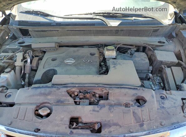 5N1AR2MN3GC660288 2016 NISSAN PATHFINDER Black Вид підкапотного простору