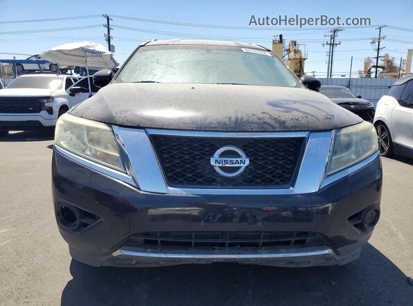 5N1AR2MN3GC660288 2016 NISSAN PATHFINDER Black Вид спереду