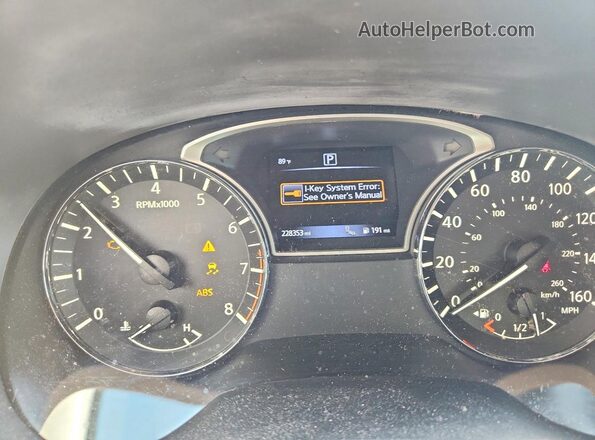 5N1AR2MN3GC669878 2016 NISSAN PATHFINDER Brown Вид щитка приладів