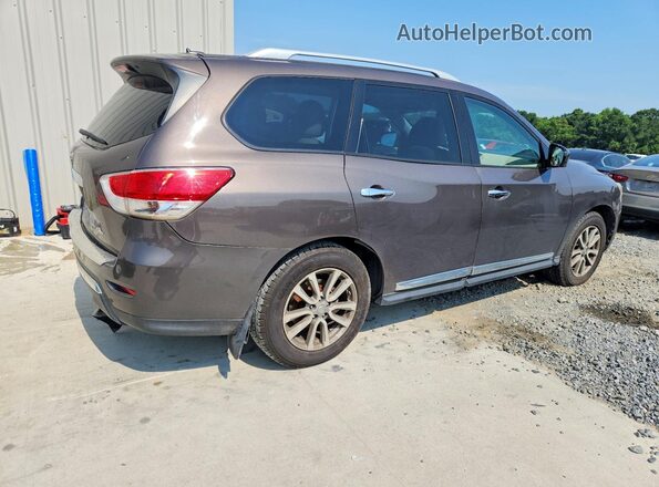 5N1AR2MN3GC669878 2016 NISSAN PATHFINDER Brown Задня права чверть