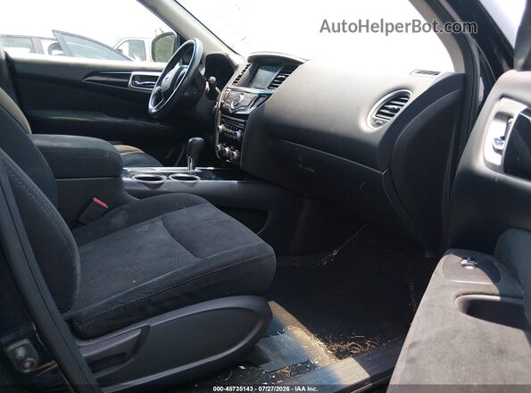 5N1AR2MN4GC601363 2016 NISSAN PATHFINDER Черный Вид салона спереди