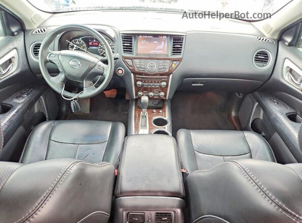 5N1AR2MN6GC670572 2016 NISSAN PATHFINDER Black Vista del salpicadero