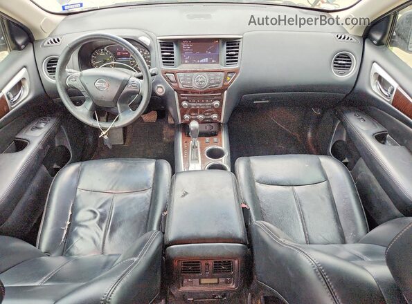 5N1AR2MN7GC604368 2016 NISSAN PATHFINDER Gray Առջևի վահանակի տեսք